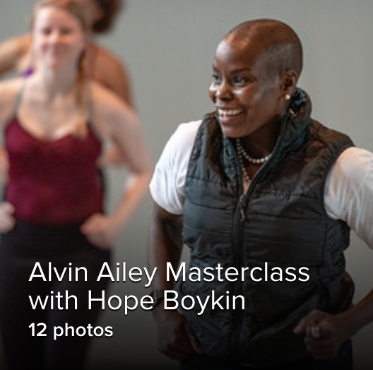 Alvin Ailey Masterclass with Hope Boykin