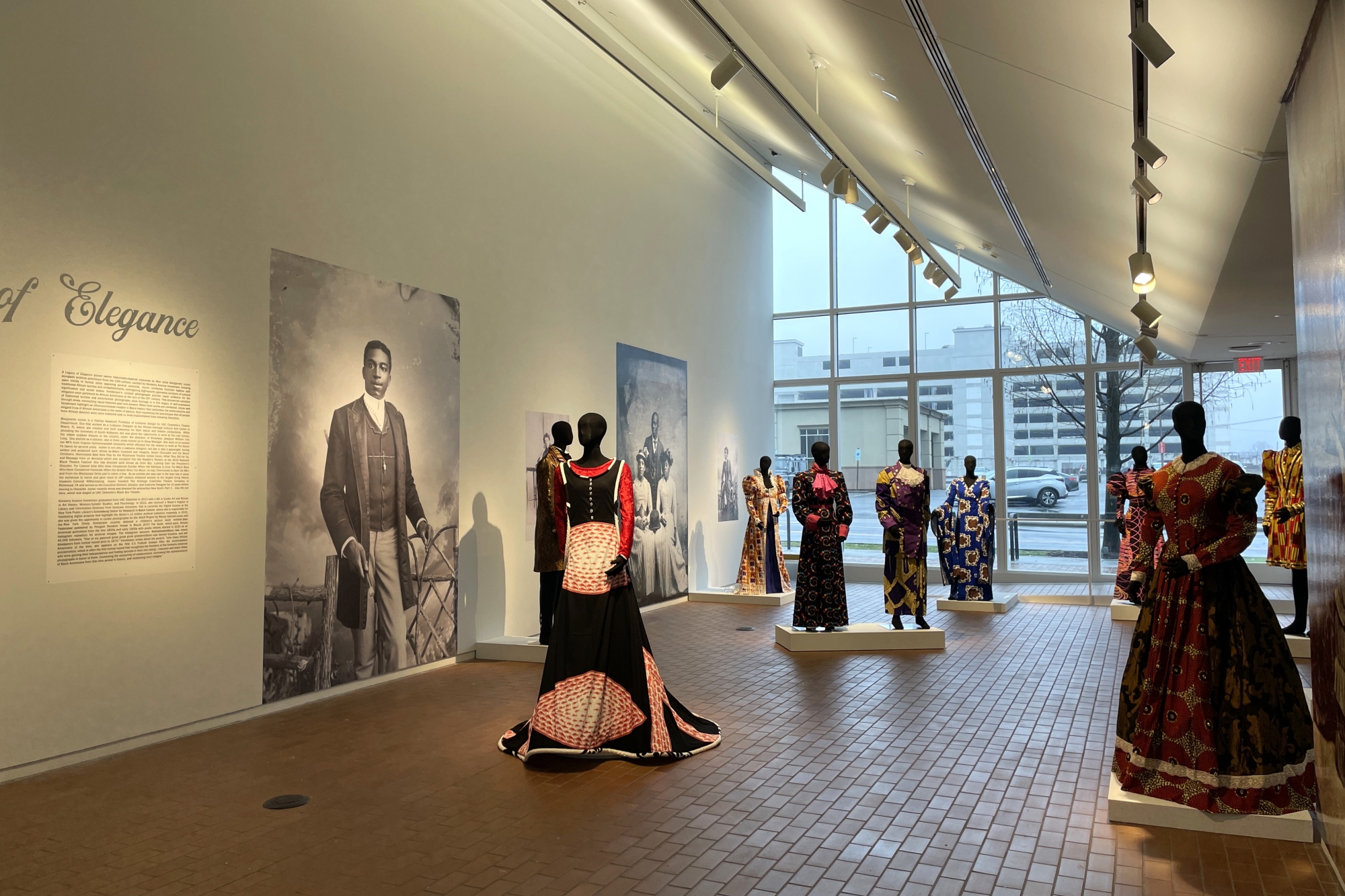 picture of A Legacy of Elegance exhibition in the gallery
