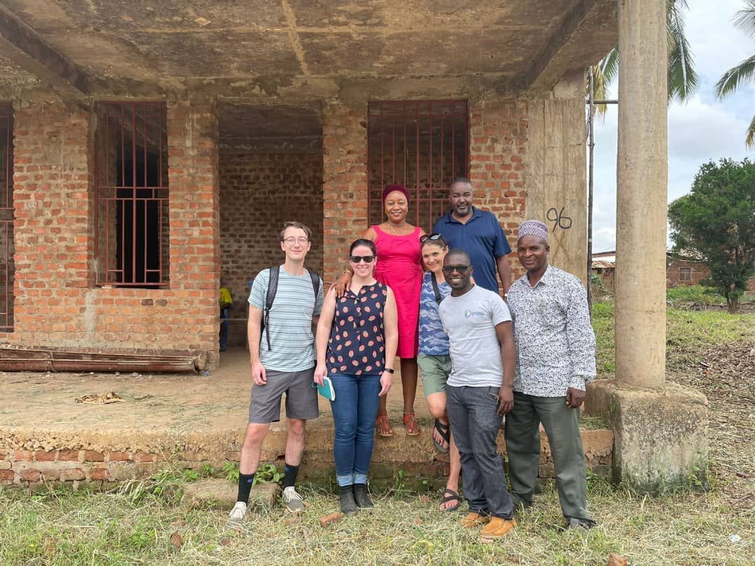 Nathan Smith, Liz McCormick and other in Tanzania