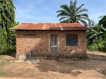 brick house in Tanzania