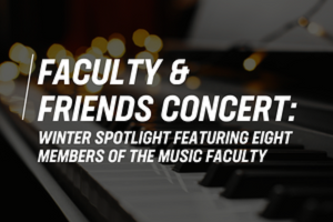 Faculty and Friends Concert