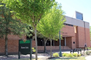Rowe Arts building, front