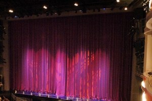 Robinson Hall curtain