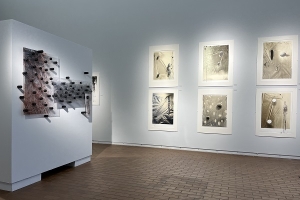 gallery with prints in exhibition