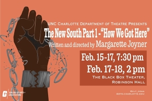 The New South Part 1 poster, with fist breaking chains