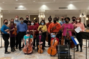 Charlotte String Collective, large group of musicians