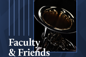 Faculty & Friends with tuba horn bell