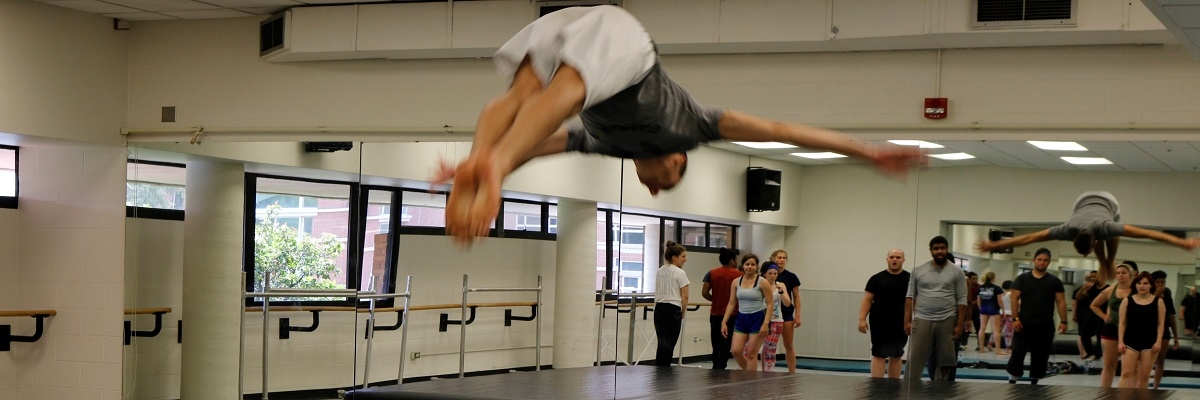 student acrobat