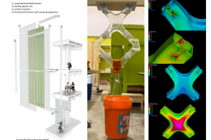 images of microalgae facade research
