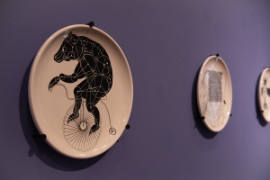ceramic plates by Carlos Estevez
