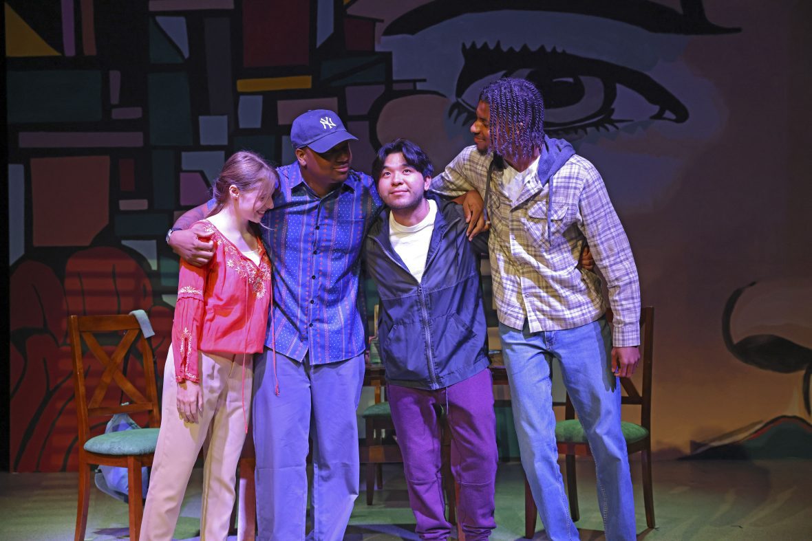 Gather Together, a collection of six original works by students. You Hear Me, But Are You Listening by Daesha Johnson