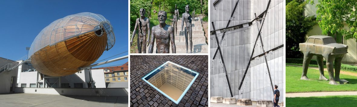 collage of five photos from the Germany program