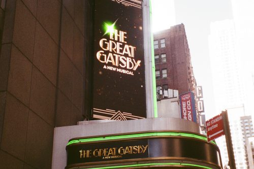 The Great Gatsby signage 