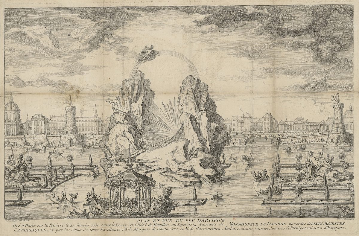 18-century illustration of festival.