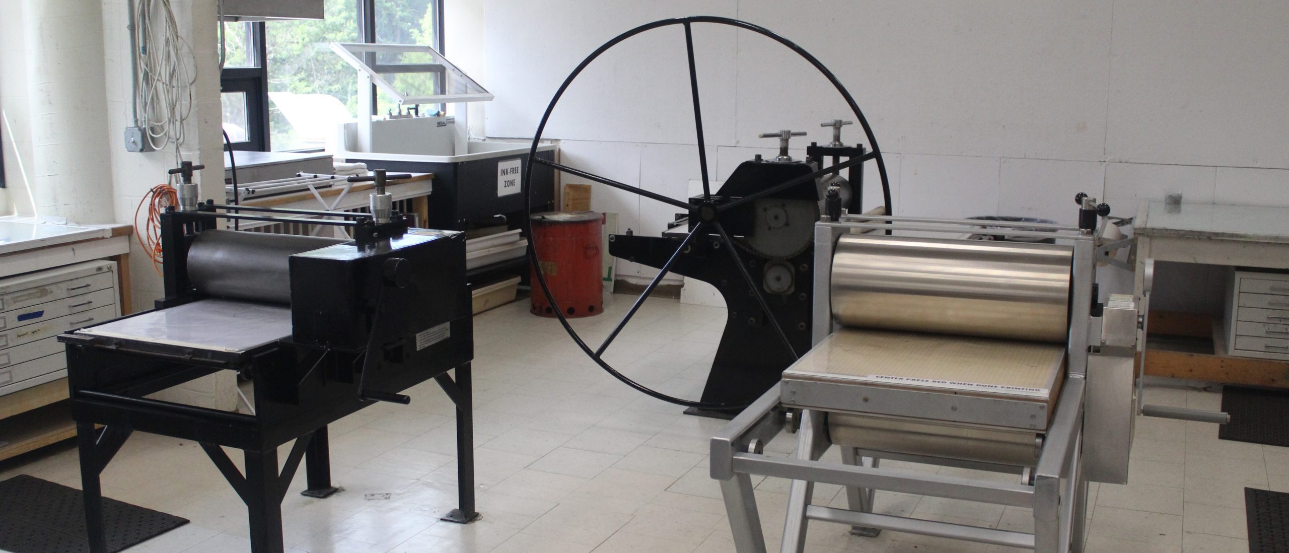 Large print making machinery