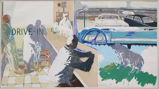 Drive-in painting image
