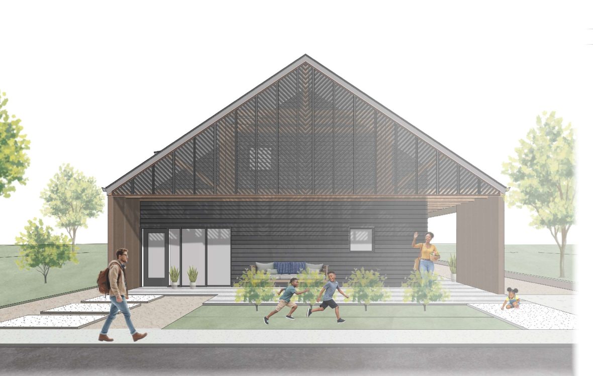 Rendering of Team 3's "Under One Roof"