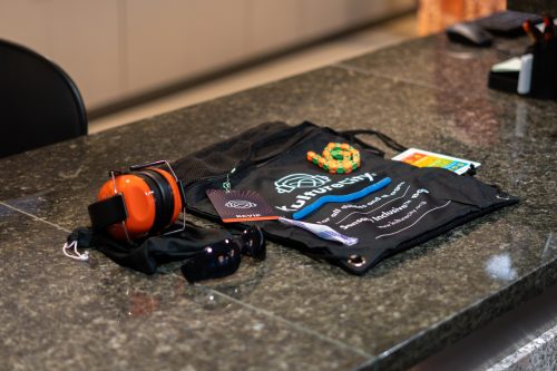 sensory bag for performance