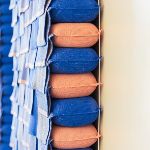 detail of the installation "Neighbors to your right and left"