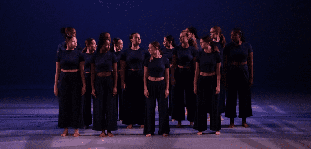 dance students on stage