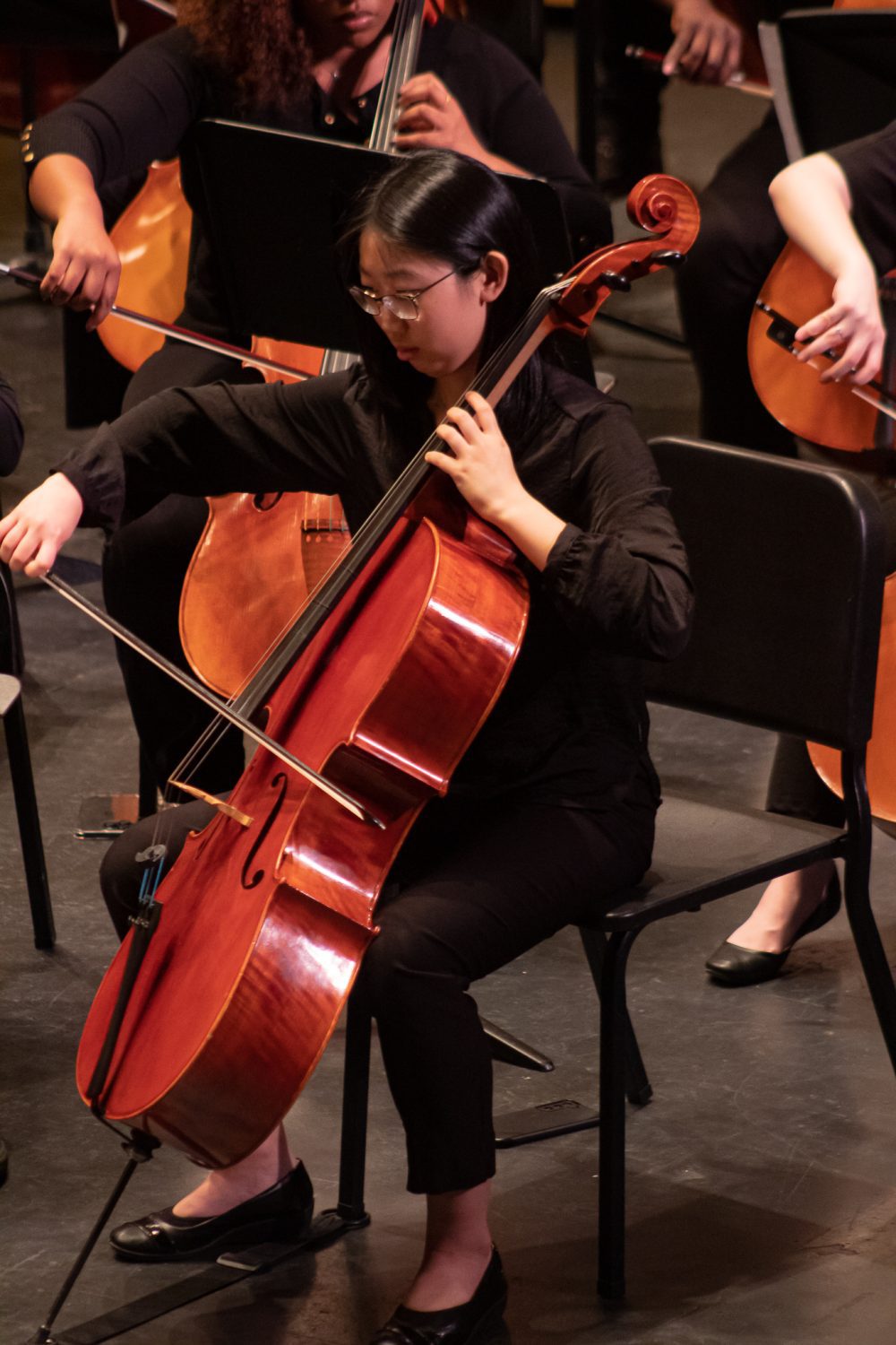 Jane Cho in Orchestra Performance