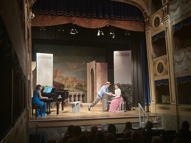 production of Il trionfo d'amore