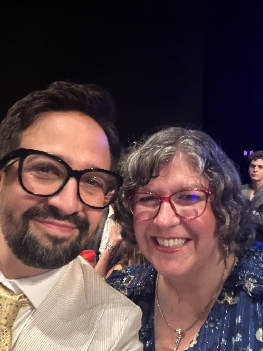 Lin Manuel Miranda and KoKo Thornton.