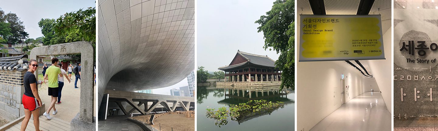 photos from Korea study abroad art program