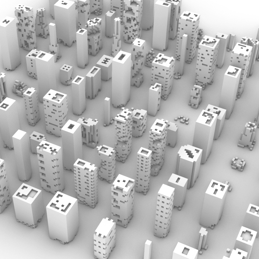 AI-generated architectural building blocks