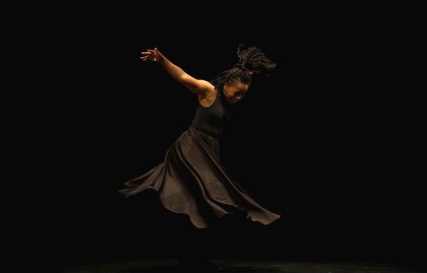 Ashley Tate performing