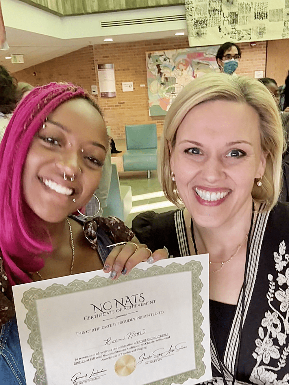 Reem Nour and Christina PIer