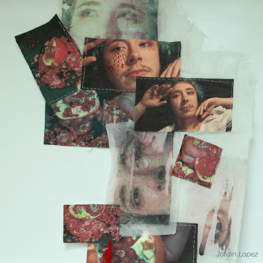 A student photographic collage work 