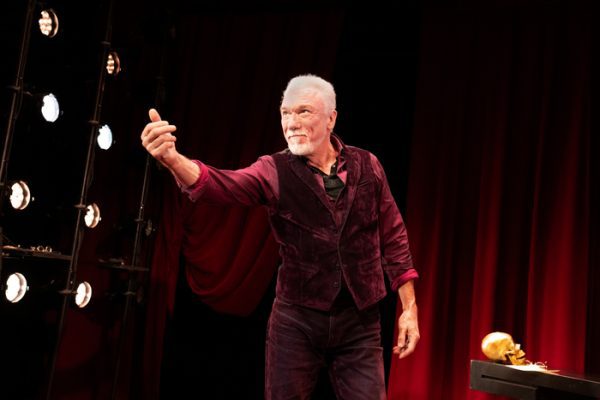 Patrick Page in his one-man show, All the Devils Are Here